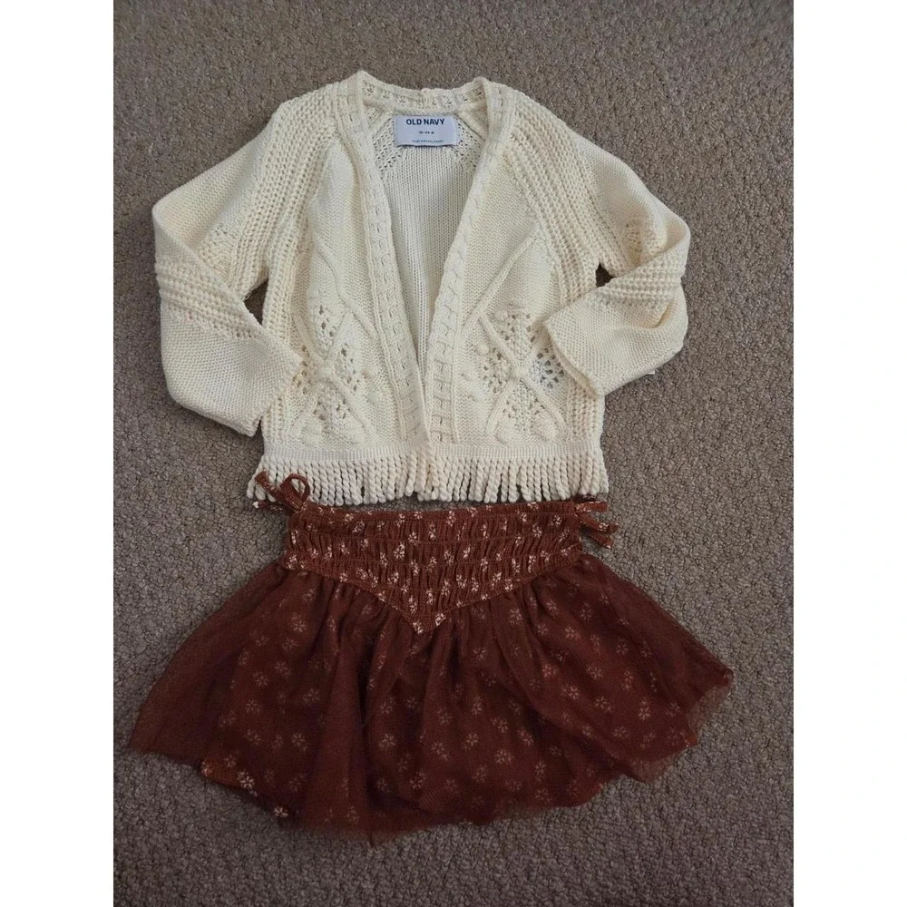 Old navy baby girl western outfit 18-24 mos